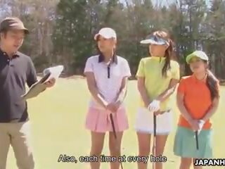 Asiática golf tiene a ser fetichista en uno camino o otro: adulto vídeo c4 | xhamster