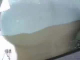 Giapponese auto lavaggio con suo tette film