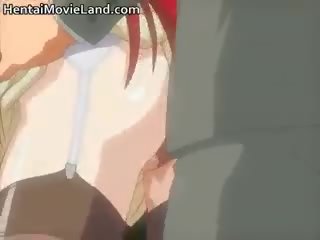 Alluring Redhead Anime femme fatale Gets Tiny Snatch Part4